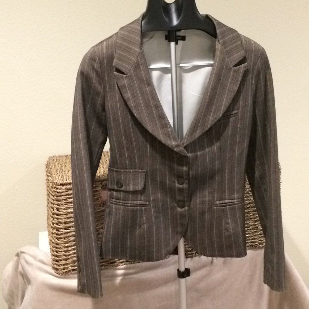 Denny Rose Italian Button Front Blazer